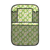 Fried Eggs Pattern Print Design 01 Car Seat Back Organizer