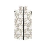 Scallop shell pattern Women's Padded Vest