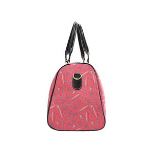 Skate Board Pattern Print Design 01 Travel Bag
