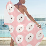 Cute sheep pattern Beach Towel