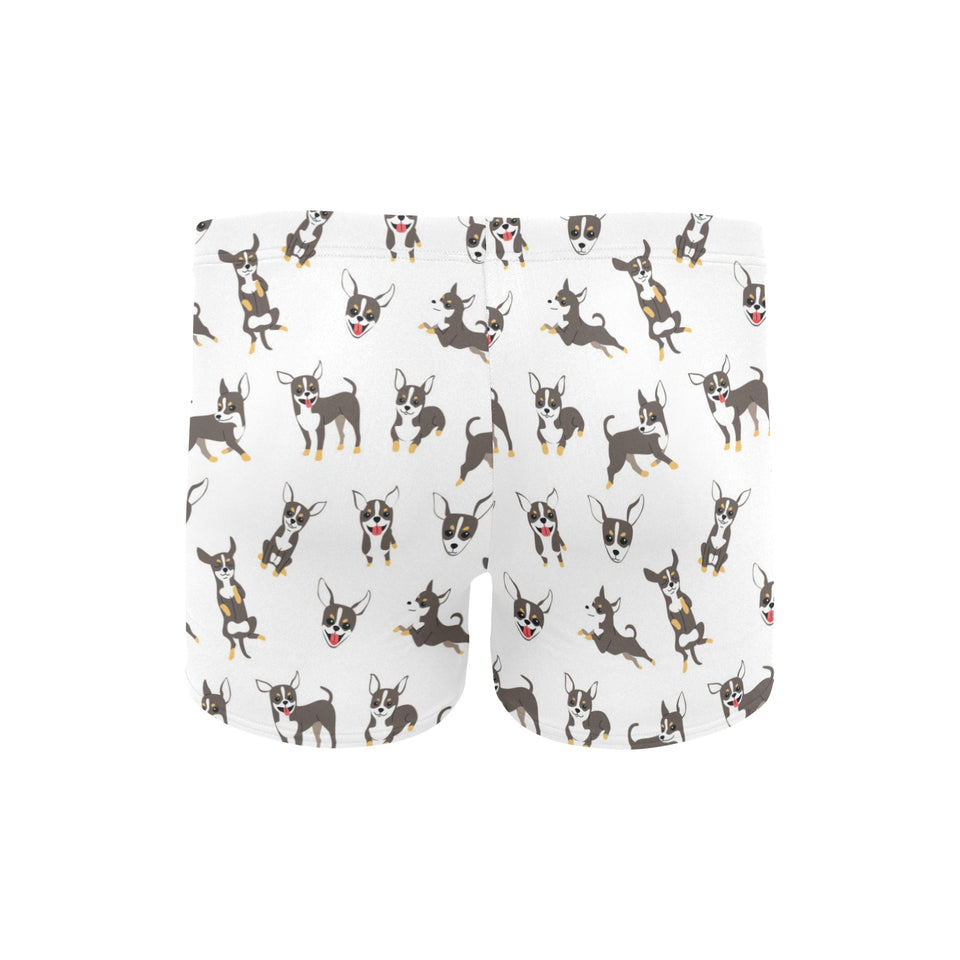 Chihuahua dog pattern Men's Swimming Trunks