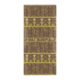 Egypt Hieroglyphics Pattern Print Design 03 Beach Towel