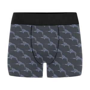 Swordfish Pattern Print Design 03 Men's All Over Print Boxer Briefs Men's Underwear
