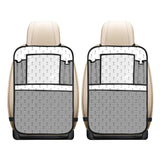 Engine Piston Background Pattern Print Design 01 Car Seat Back Organizer