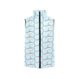Swordfish Pattern Print Design 01 Men's Padded Vest