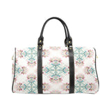 Square floral indian flower pattern Travel Bag