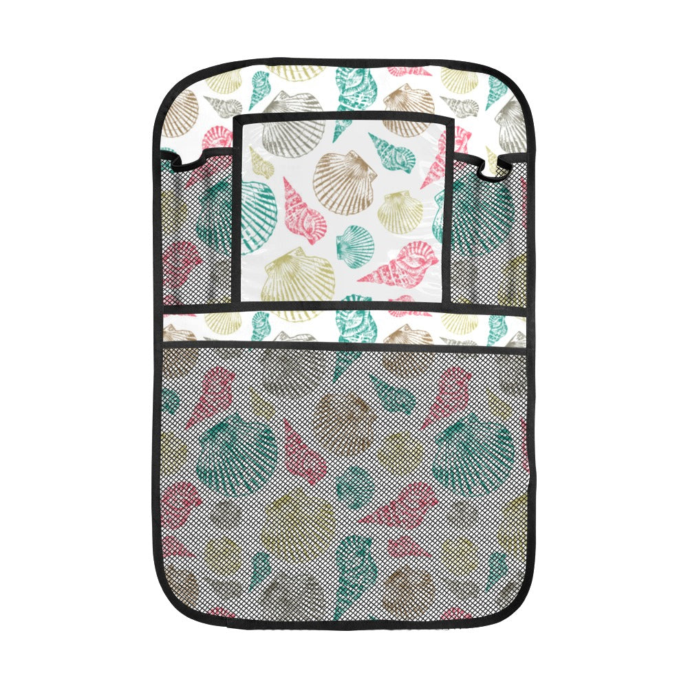 Colorful shell pattern Car Seat Back Organizer