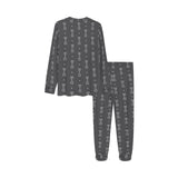 Engine Piston Black Background Pattern Design 02 Kids' Boys' Girls' All Over Print Pajama Set