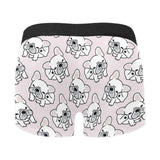 Cute french bulldog pattern Men's All Over Print Boxer Briefs Men's Underwear