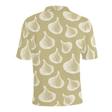 Garlic design pattern Men's All Over Print Polo Shirt