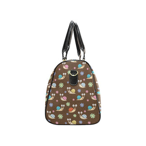 Snail Pattern Print Design 03 Travel Bag