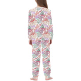 Coral Reef Pattern Print Design 03 Kids' Boys' Girls' All Over Print Pajama Set