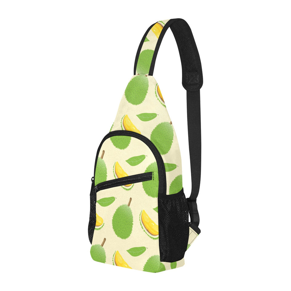 Durian pattern All Over Print Chest Bag
