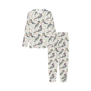 Pigeon Pattern Print Design 04 Kids' Boys' Girls' All Over Print Pajama Set