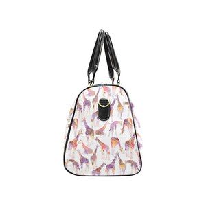 Giraffe Pattern Print Design 02 Travel Bag