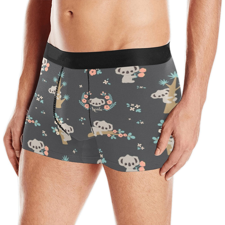 Cute koala pattern Men's All Over Print Boxer Briefs Men's Underwear