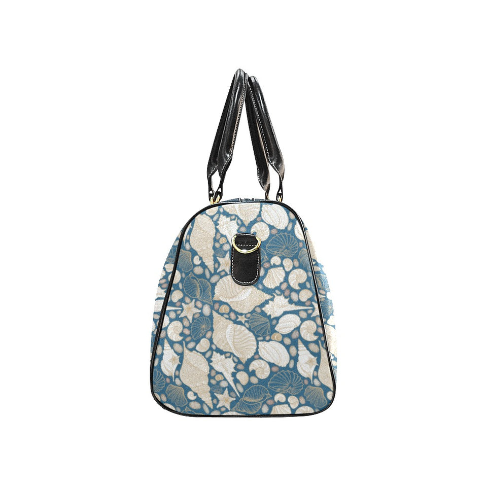 Sea turtle Polynesian Tribal design pattern Travel Bag