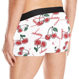Hand drawn cherry pattern Men's All Over Print Boxer Briefs Men's Underwear