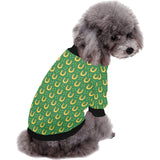 Horseshoes Pattern Print Design 05 All Over Print Pet Dog Round Neck Fuzzy Shirt