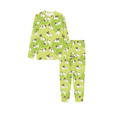 Jack Russel Pattern Print Design 01 Kids' Boys' Girls' All Over Print Pajama Set