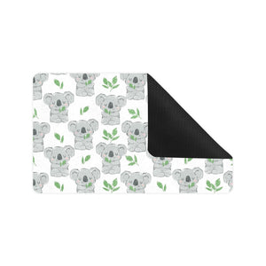 Hand drawn Koala leaves pattern Doormat
