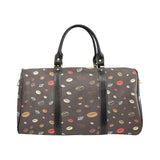 Coffee bean leave pattern Travel Bag