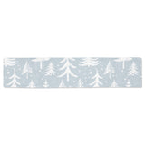 Christmas tree winter forest pattern Table Runner