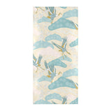 Bonsai bamboo stork japanese pattern cream theme Beach Towel