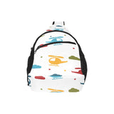 Colorful helicopter pattern All Over Print Chest Bag