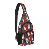 Billiard Ball Pattern Print Design 05 All Over Print Chest Bag