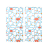 Bowling ball bowling pins blue blackground Gauze Curtain