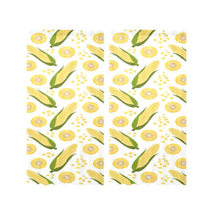 Corn Pattern Print Design 05 Gauze Curtain