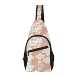 Beautiful hexagon japanese pattern All Over Print Chest Bag
