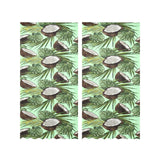 Coconut Pattern Print Design 02 Gauze Curtain