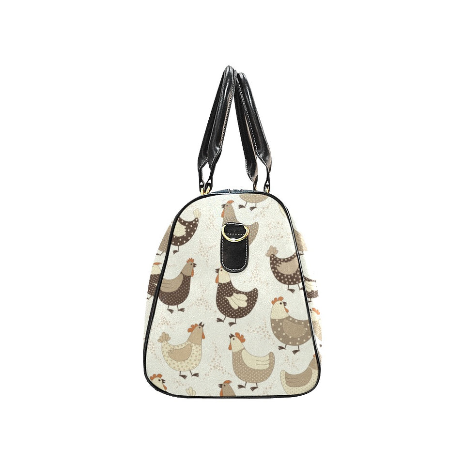 Cute rooster chicken cock Travel Bag