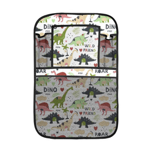 Cute dinosaurs pattern Car Seat Back Organizer