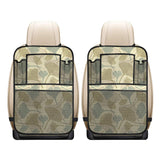 Ginkgo leaves design pattern Car Seat Back Organizer