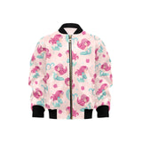 Cute little mermaid pattern Kids' Boys' Girls' Bomber Jacket