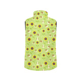 Snail Pattern Print Design 01 Men's Padded Vest