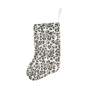 Leopard skin print pattern Christmas Stocking