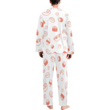 Sushi pattern Men's Long Pajama Set