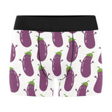Eggplant Pattern Print Design 01 Men's All Over Print Boxer Briefs Men's Underwear