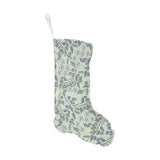 hand drawn blueberry pattern Christmas Stocking