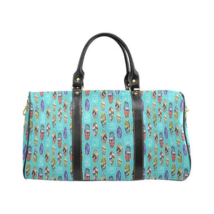 Surfboard Pattern Print Design 05 Travel Bag