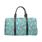 Surfboard Pattern Print Design 05 Travel Bag
