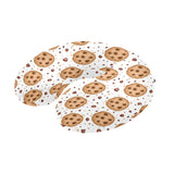 chocolate chip cookie pattern U-Shaped Travel Neck Pillow