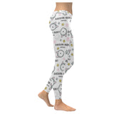 Siberian Husky design pattern Women's Legging Fulfilled In US