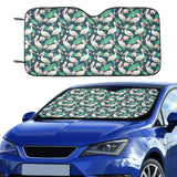 Pelican Pattern Print Design 03 Car Sun Shade