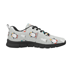 Cute Penguin christmas pattern Women's Sneaker Shoes