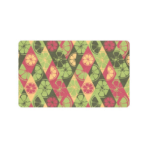 Cool Geometric lime pattern Doormat